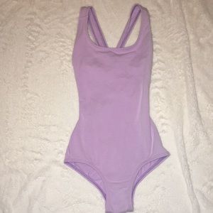 ❁purple dance leotard